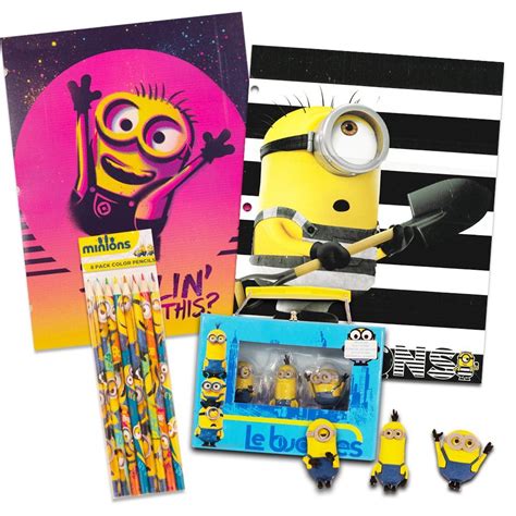 minion school supplies